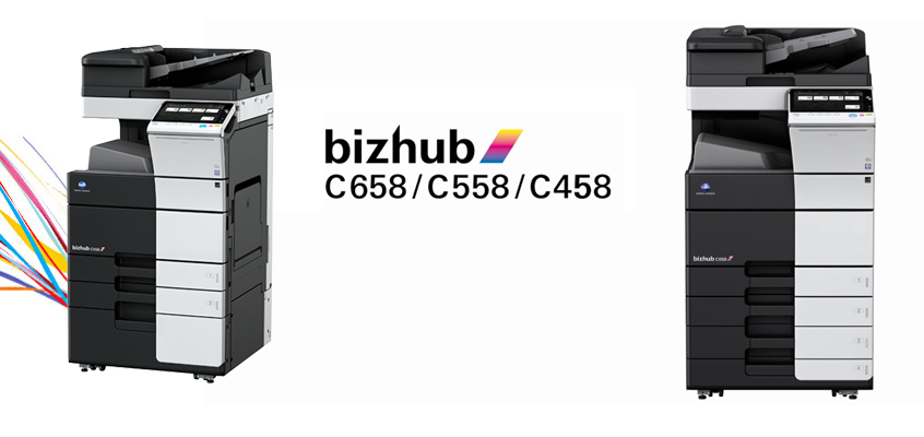 bizhub C458/C558/C658